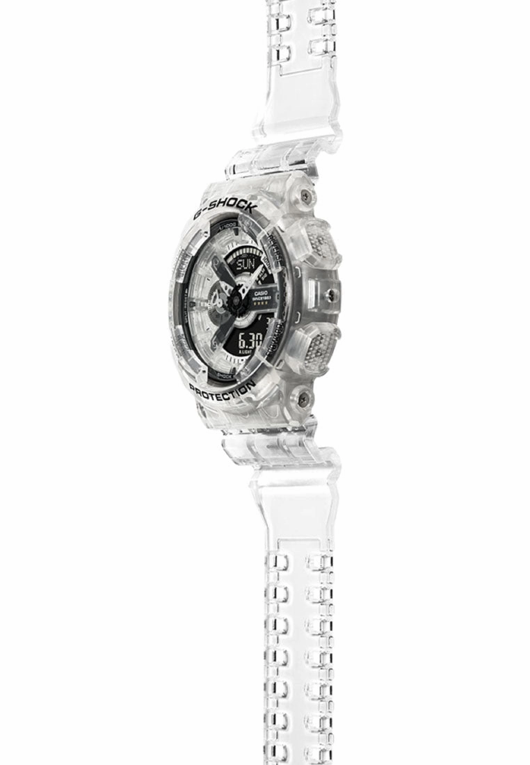 Casio G-Shock GA-114RX-7A 40th Anniversary Clear Remix Digital Analog Watch For Men