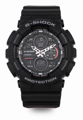 Casio G-shock GA-140-1A1 Digital Analog Rubber Strap Watch For Men,silicone watch,silicone strap watch,silicone watches for men,silicone watches for women,unisex silicone watch,kids silicone watch,sports silicone watch,casual silicone watch,waterproof sili