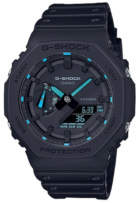Casio G-shock GA-2100-1A2 Digital Analog Rubber Strap Watch For Men,silicone watch,silicone strap watch,silicone watches for men,silicone watches for women,unisex silicone watch,kids silicone watch,sports silicone watch,casual silicone watch,waterproof sil