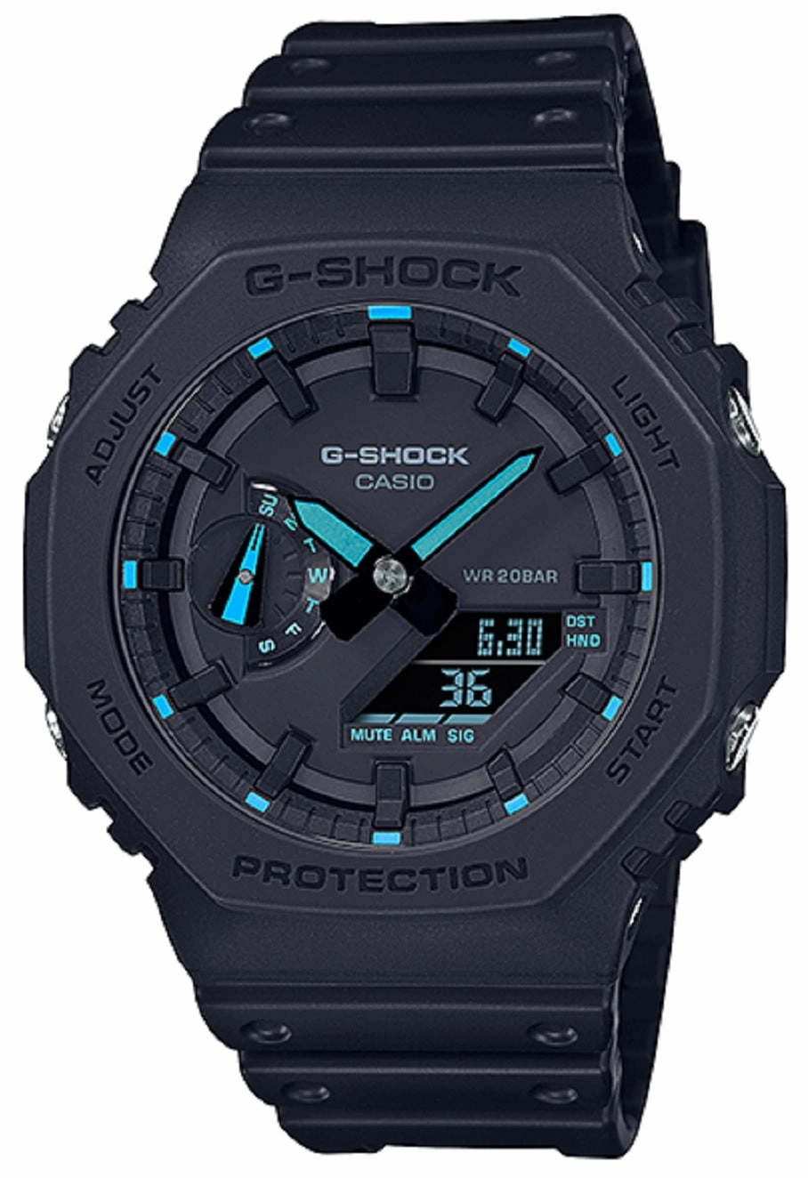 Casio G-shock GA-2100-1A2 Digital Analog Rubber Strap Watch For Men,silicone watch,silicone strap watch,silicone watches for men,silicone watches for women,unisex silicone watch,kids silicone watch,sports silicone watch,casual silicone watch,waterproof sil