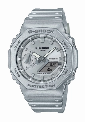 Casio G-shock GA-2100FF-8A Digital Analog Rubber Strap Watch For Men,silicone watch,silicone strap watch,silicone watches for men,silicone watches for women,unisex silicone watch,kids silicone watch,sports silicone watch,casual silicone watch,waterproof si