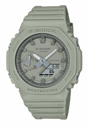 Casio G-shock GA-2100NC-3A Digital Analog Rubber Strap Watch for Men,silicone watch,silicone strap watch,silicone watches for men,silicone watches for women,unisex silicone watch,kids silicone watch,sports silicone watch,casual silicone watch,waterproof si