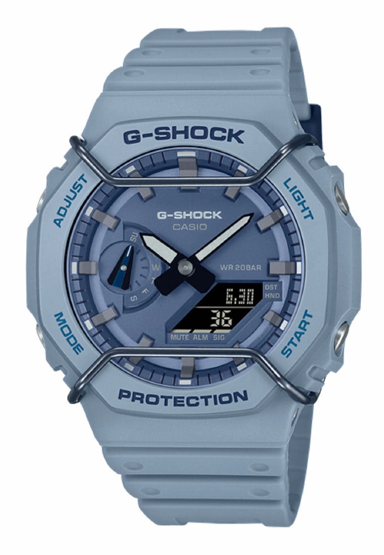 Casio G-shock GA-2100PT-2A Digital Analog Rubber Strap Watch For Men,silicone watch,silicone strap watch,silicone watches for men,silicone watches for women,unisex silicone watch,kids silicone watch,sports silicone watch,casual silicone watch,waterproof si