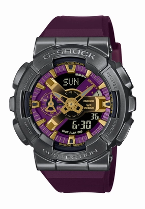 Casio G-Shock GM-110CL-6A Digital Analog Rubber Strap Watch For Men,silicone watch,silicone strap watch,silicone watches for men,silicone watches for women,unisex silicone watch,kids silicone watch,sports silicone watch,casual silicone watch,waterproof sil