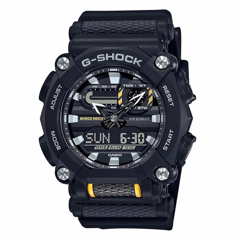Casio G-Shock Heavy Duty Black Men's Watch GA-900-1AER,seiko watches,mens watches,couple watches,watches designer,watches discount,best watches for men