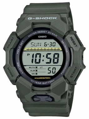 Casio G-SHOCK High-Brightness LED Large Digital Green Watch GD010-3 Sports Watch for Men/Women Budget Sports Watch Luxury Sports Watch