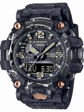 Casio G-SHOCK LAND MUDMASTER - Bold Cracked Pattern GWG2000CR-1A Hypoallergenic Silicone Watch Discount Silicone Watches