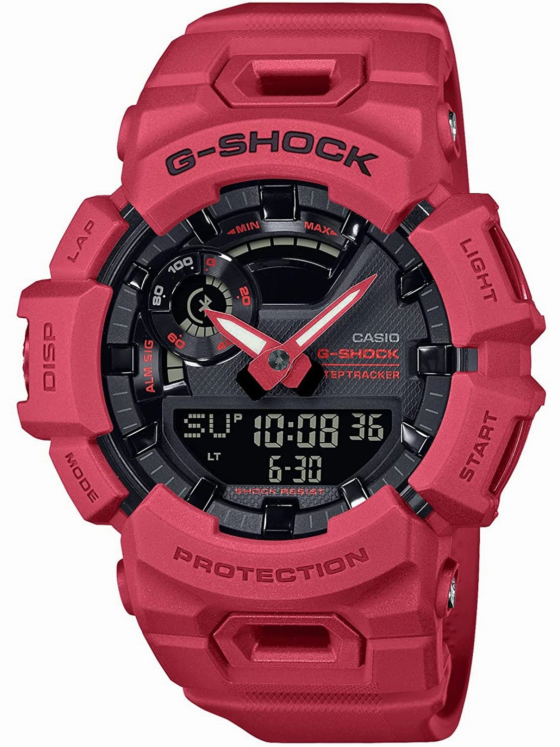 Casio G-Shock MOVE Power Trainer Vibrant Red Watch GBA900RD-4A Sports Watch for Men/Women Budget Sports Watch Luxury Sports Watch