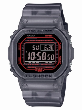 Casio G-Shock NEW BLUETOOTH DW-B5600 Series Mens Watch DW-B5600G-1 Hypoallergenic Silicone Watch Discount Silicone Watches
