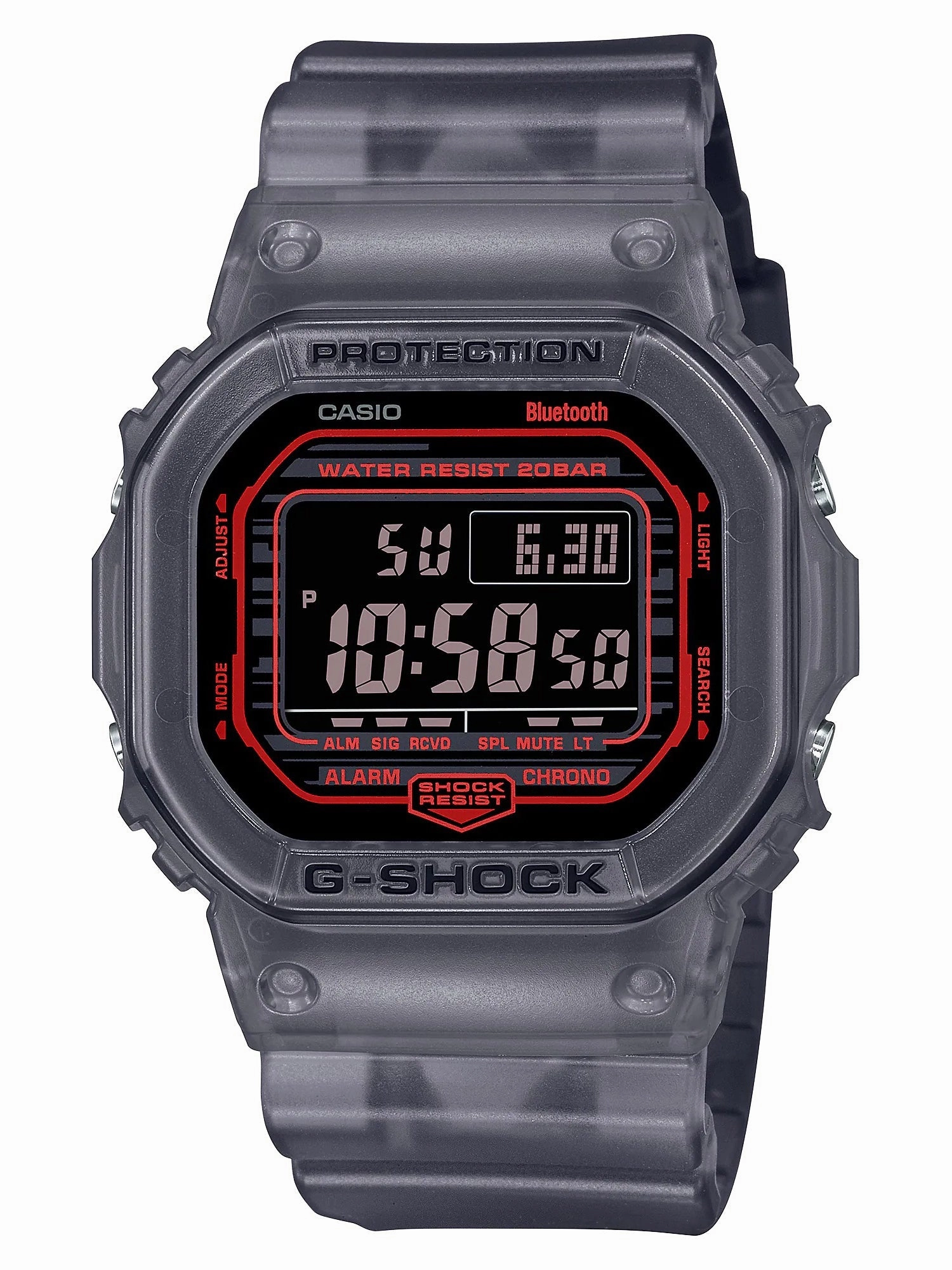Casio G-Shock NEW BLUETOOTH DW-B5600 Series Mens Watch DW-B5600G-1 Sports Watch for Men/Women Budget Sports Watch Luxury Sports Watch