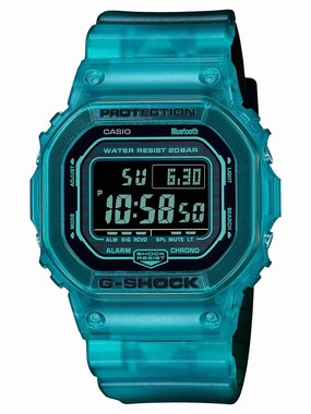 Casio G-Shock NEW BLUETOOTH DW-B5600 Series Mens Watch DW-B5600G-2 Hypoallergenic Silicone Watch Discount Silicone Watches