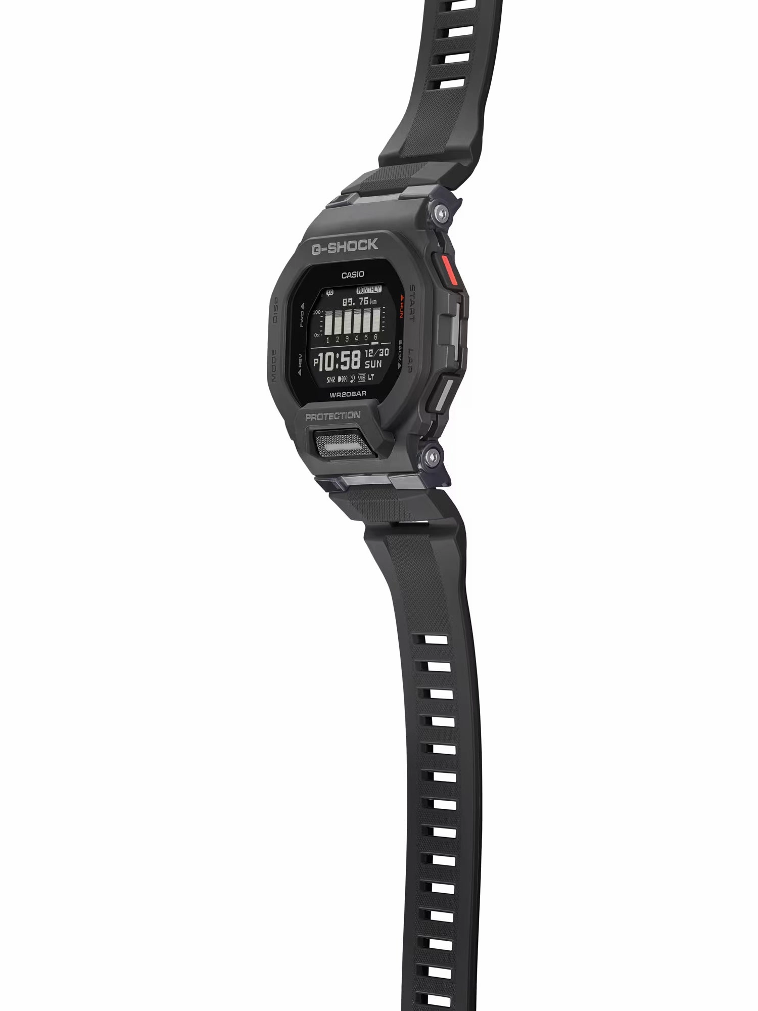 Casio G-Shock POWER TRAINER Black Mens Watch GBD200-1