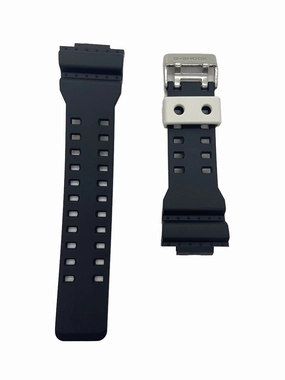 Casio G-Shock replacement strap for GA-100BW-1A Hypoallergenic Silicone Watch Discount Silicone Watches