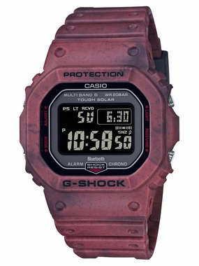 Casio G-Shock SAND LAND Series Mens Red Watch GWB5600SL-4 Sports Watch for Men/Women Budget Sports Watch Luxury Sports Watch