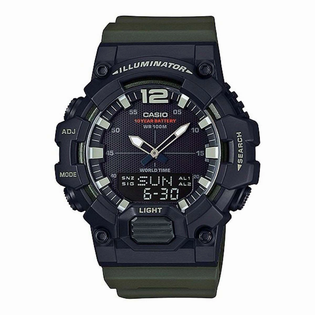 Casio HDC-700-3AVDF Black Resin Strap Watch for Men,silicone watch,silicone strap watch,silicone watches for men,silicone watches for women,unisex silicone watch,kids silicone watch,sports silicone watch,casual silicone watch,waterproof silicone watch,sili