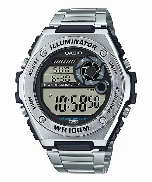 Casio Illuminator Youth Dual Time Watch MWD100HD-1A 