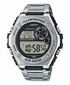 Casio Illuminator Youth Dual Time Watch MWD100HD-1A 