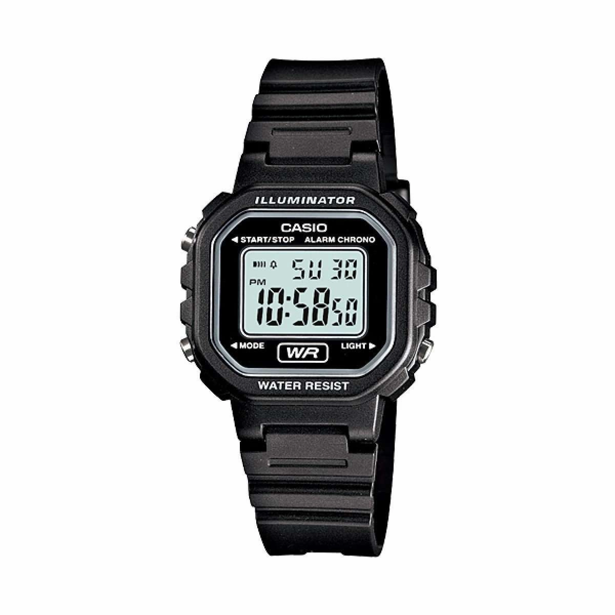 Casio LA-20WH-1ADF Black Resin Watch for Women,silicone watch,silicone strap watch,silicone watches for men,silicone watches for women,unisex silicone watch,kids silicone watch,sports silicone watch,casual silicone watch,waterproof silicone watch,silicone 