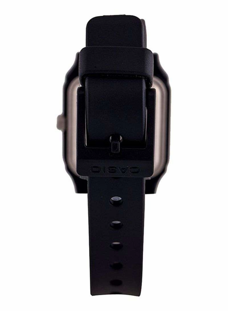 Casio LQ-142-1EDF Black Rubber Strap Watch for Women