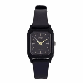 Casio LQ-142-1EDF Black Rubber Strap Watch for Women,silicone watch,silicone strap watch,silicone watches for men,silicone watches for women,unisex silicone watch,kids silicone watch,sports silicone watch,casual silicone watch,waterproof silicone watch,sil