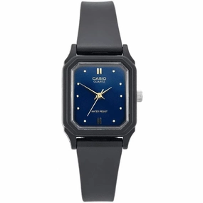 Casio LQ-142E-2ADF Black Rubber Strap Watch for Women,silicone watch,silicone strap watch,silicone watches for men,silicone watches for women,unisex silicone watch,kids silicone watch,sports silicone watch,casual silicone watch,waterproof silicone watch,si