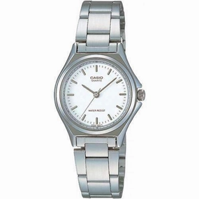 Casio LTP-1130A-7A Silver Stainless Steel Watch for Women Affordable casual watches Sporty casual watches Affordable luxury casual watches