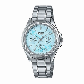 Casio LTP-2088D-2A2 Silver Stainless Watch for Women Affordable casual watches Sporty casual watches Affordable luxury casual watches