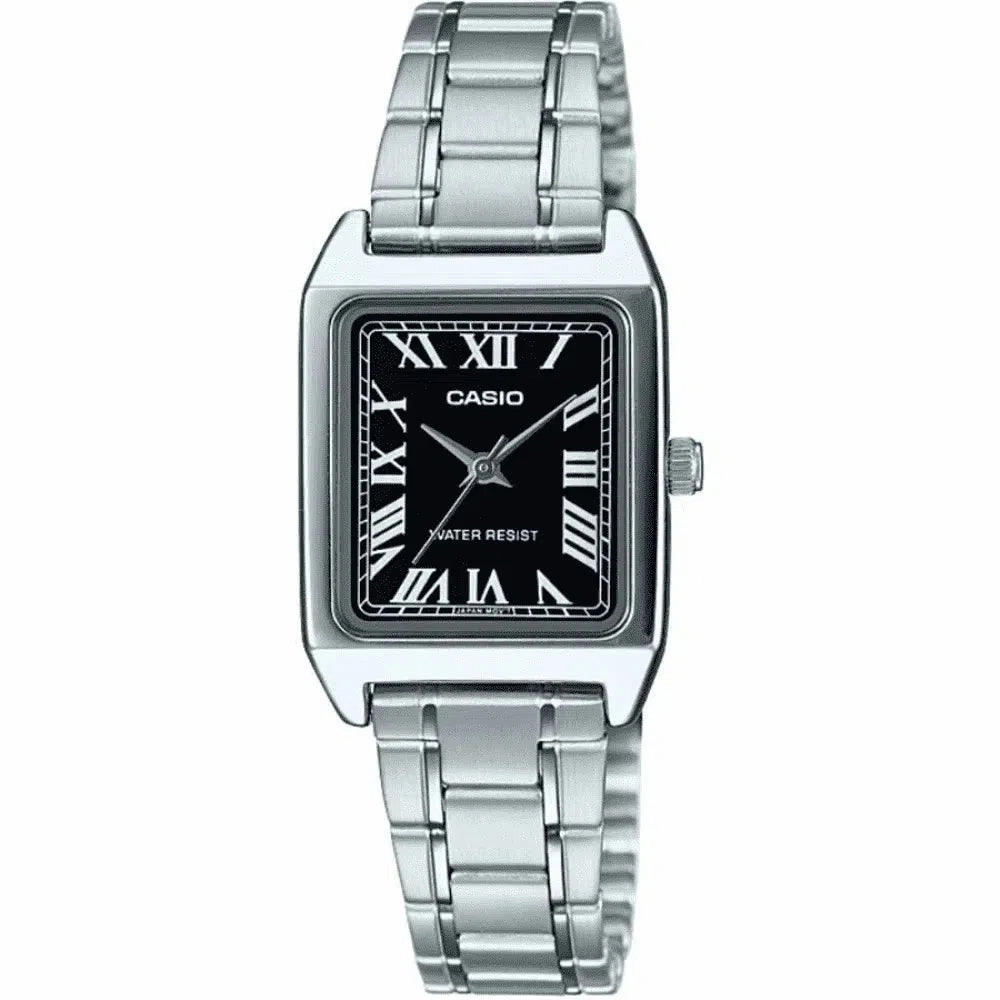 Casio LTP-V007D-1B Silver Stainless Watch for Women Affordable casual watches Sporty casual watches Affordable luxury casual watches