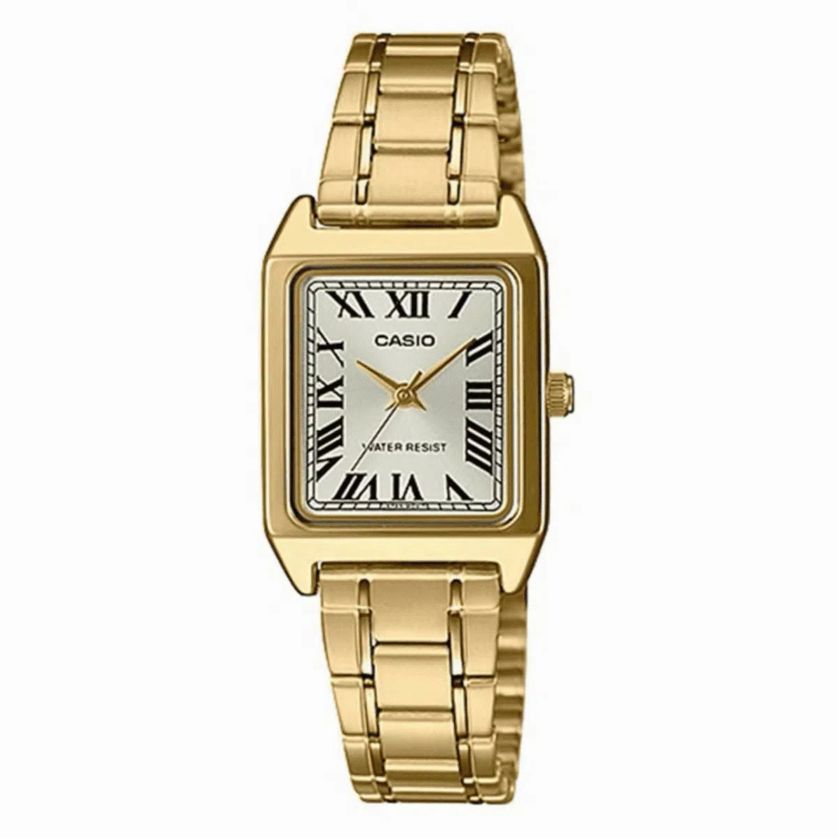 Casio LTP-V007G-9B Gold Stainless Watch for Women Affordable casual watches Sporty casual watches Affordable luxury casual watches