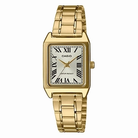 Casio LTP-V007G-9B Gold Stainless Watch for Women Affordable casual watches Sporty casual watches Affordable luxury casual watches