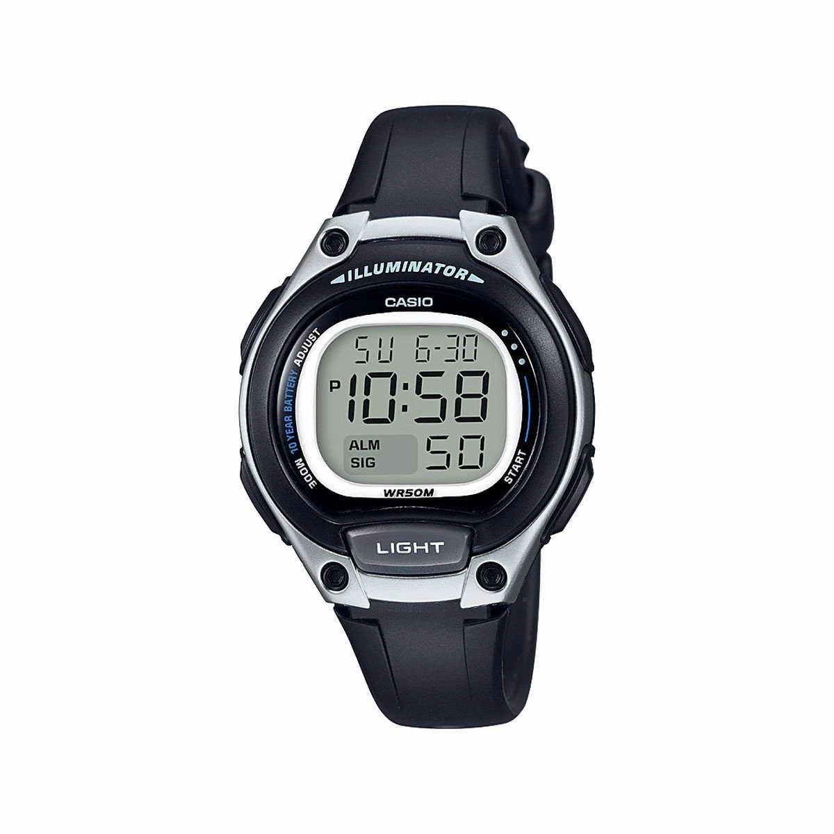Casio LW-203-1AVDF Digital Black Resin Strap Watch for Women,silicone watch,silicone strap watch,silicone watches for men,silicone watches for women,unisex silicone watch,kids silicone watch,sports silicone watch,casual silicone watch,waterproof silicone w