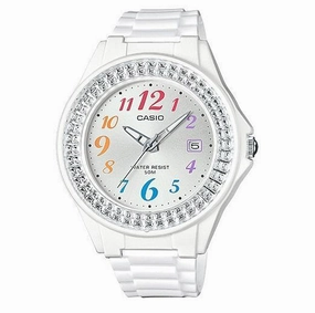 Casio LX-500H-7B White Resin Watch For Women,silicone watch,silicone strap watch,silicone watches for men,silicone watches for women,unisex silicone watch,kids silicone watch,sports silicone watch,casual silicone watch,waterproof silicone watch,silicone wa