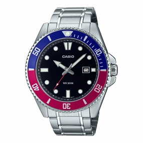 Casio Marine Sport Analog Diver's Watch with Rotating Bezel MDV107D-1A3,quartz watch, quartz watches for men, quartz watches for women, best quartz watch, minimalist quartz watch, luxury quartz watch, waterproof quartz watch,analog quartz watch, digital q