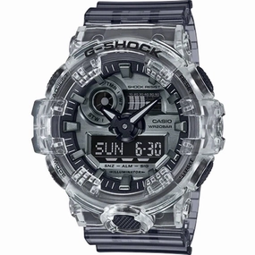 Casio Men's Dive Watch - G-Shock Grey Transparent Strap Shock Resistant | GA700SK-1A Luxury Quartz Watch Quartz Watch Sale