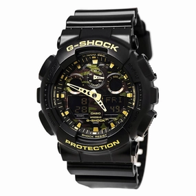 Casio Men's G-Shock Ana-Digi Camouflage Dial Resin Strap Dive Watch | GA100CF-1A9 Luxury Quartz Watch Quartz Watch Sale