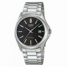 Casio Men's Silver Stainless Steel Strap Watch- MTP-1183A-1ADF Affordable casual watches Sporty casual watches Affordable luxury casual watches
