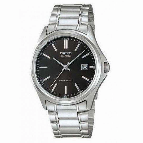 Casio Men's Silver Stainless Steel Strap Watch- MTP-1183A-1ADF Affordable casual watches Sporty casual watches Affordable luxury casual watches