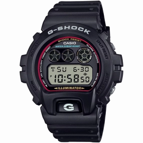 Casio Men's Watch - G-Shock Chronograph Black and Grey Digital Dial Strap | DW6900RL-1 men's watches best men's watches under $500 affordable men's watches men watches classic