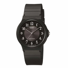 Casio MQ-24-1B3LDF Black Rubber Strap Unisex Watch Affordable casual watches Sporty casual watches Affordable luxury casual watches