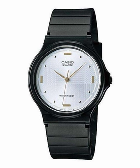 Casio MQ-76-7A1LDF Analog Black Resin Strap Watch for Men Affordable casual watches Sporty casual watches Affordable luxury casual watches