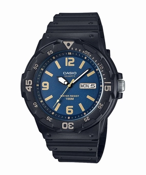 Casio MRW-200H-2B3VDF Analog Black Resin Strap Watch for Men,men's watches,watch for men, best men's watches,luxury men's watch,minimalist men's watch,casual men's watch,dress watch for men,automatic men's watch,quartz men's watch,cheap men's watch