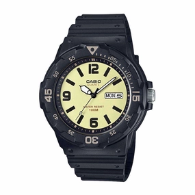 Casio MRW-200H-5BVDF Analog Black Resin Strap Watch for Men Affordable casual watches Sporty casual watches Affordable luxury casual watches