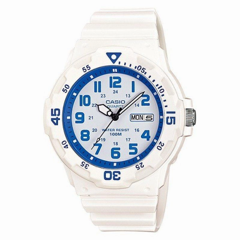 Casio MRW-200HC-7B2 White Resin Strap Watch for Men,men's watches,watch for men, best men's watches,luxury men's watch,minimalist men's watch,casual men's watch,dress watch for men,automatic men's watch,quartz men's watch,cheap men's watch. busines