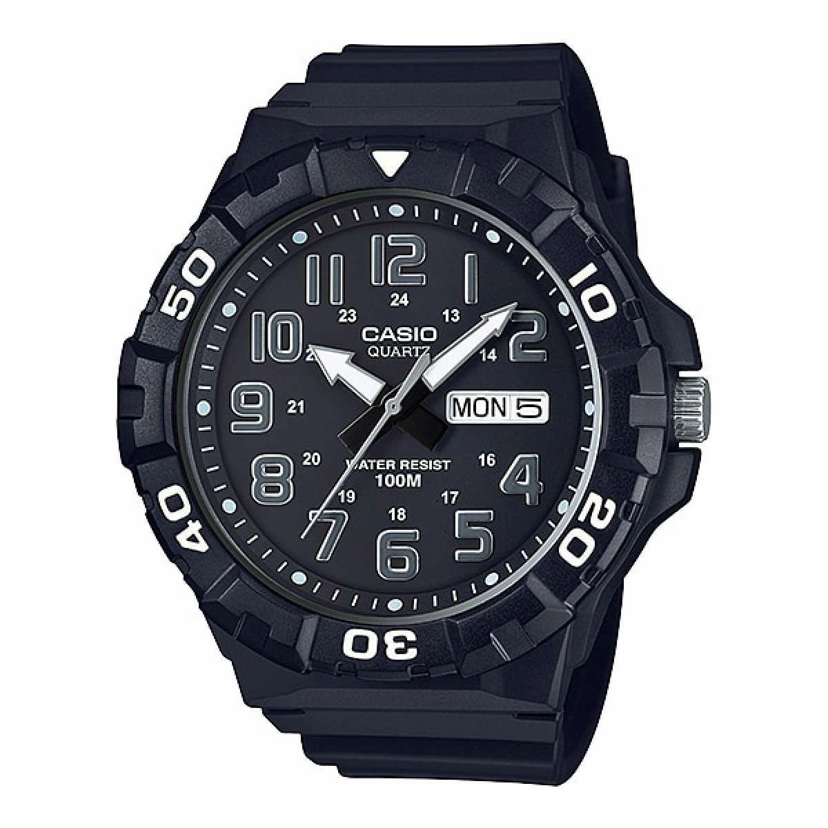 Casio MRW-210H-1AVDF Analog Black Resin Strap Watch for Men,silicone watch,silicone strap watch,silicone watches for men,silicone watches for women,unisex silicone watch,kids silicone watch,sports silicone watch,casual silicone watch,waterproof silicone wa