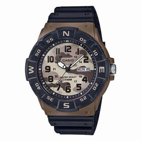 Casio MRW-220HCM-5BVDF Brown Resin Watch for Men,silicone watch,silicone strap watch,silicone watches for men,silicone watches for women,unisex silicone watch,kids silicone watch,sports silicone watch,casual silicone watch,waterproof silicone watch,silicon