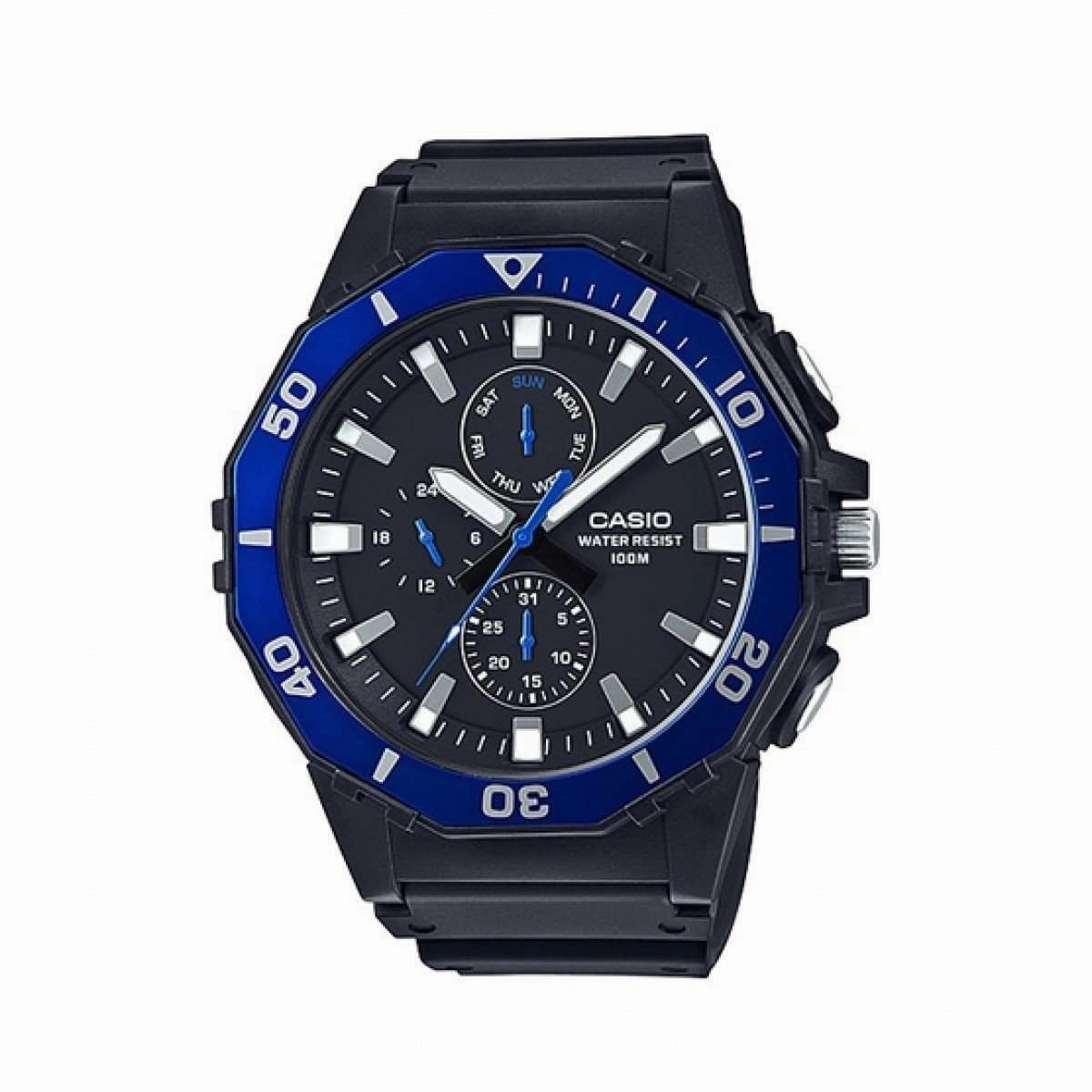 Casio MRW-400H-2AVDF Analog Black Resin Strap Watch for Men Affordable casual watches Sporty casual watches Affordable luxury casual watches
