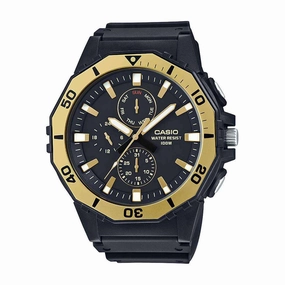 Casio MRW-400H-9AVDF Analog Black/Gold Yellow Resin Strap Watch for Men,silicone watch,silicone strap watch,silicone watches for men,silicone watches for women,unisex silicone watch,kids silicone watch,sports silicone watch,casual silicone watch,waterproof