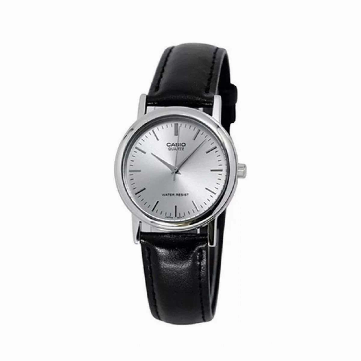 Casio MTP-1095E-7ADF Black Leather Strap Watch for Men Affordable casual watches Sporty casual watches Affordable luxury casual watches