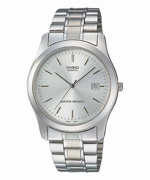 Casio MTP-1141A-7ARDF Silver Stainless Steel Strap Watch for Men Affordable casual watches Sporty casual watches Affordable luxury casual watches