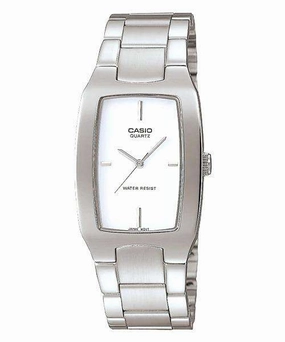 Casio MTP-1165A-7C2 Silver Stainless Watch for Men Affordable casual watches Sporty casual watches Affordable luxury casual watches